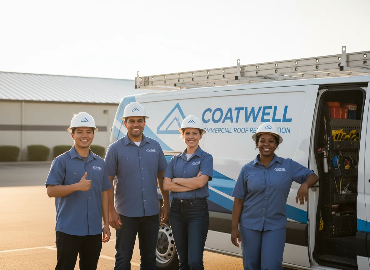 Commercial roof coating company in Wrenshall, MN